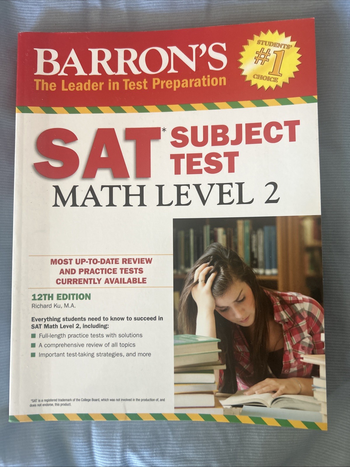 SAT Subject Test Math Level 2 (Barron’s 12th Edition)