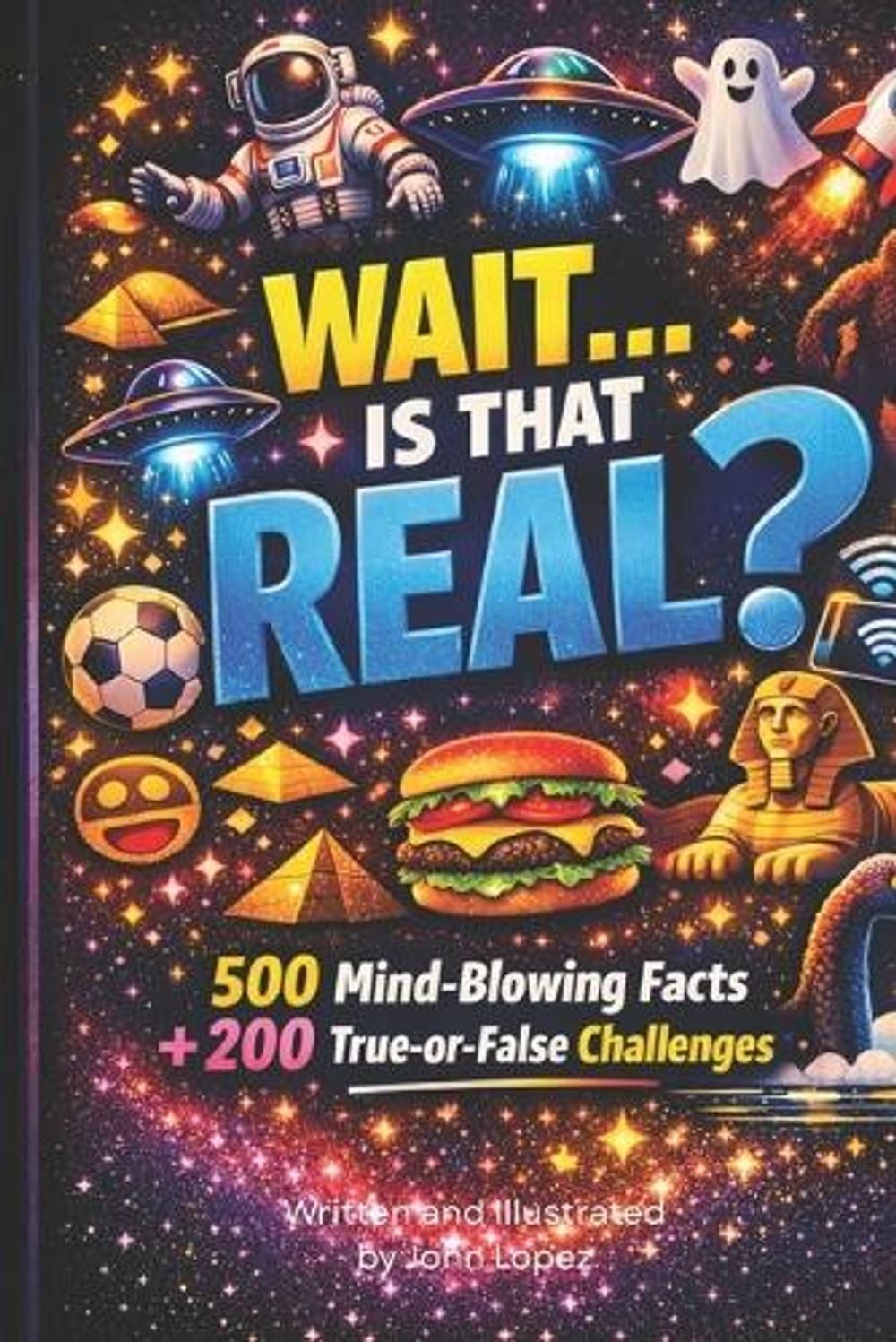 WAIT…Is That Real?: 500 Mind-Blowing Facts + 200 True-or-False Challenges by J
