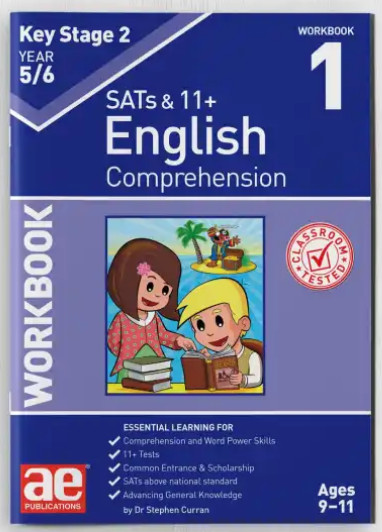 AE Tuition – English Comprehension Year 5/6 Workbook 1