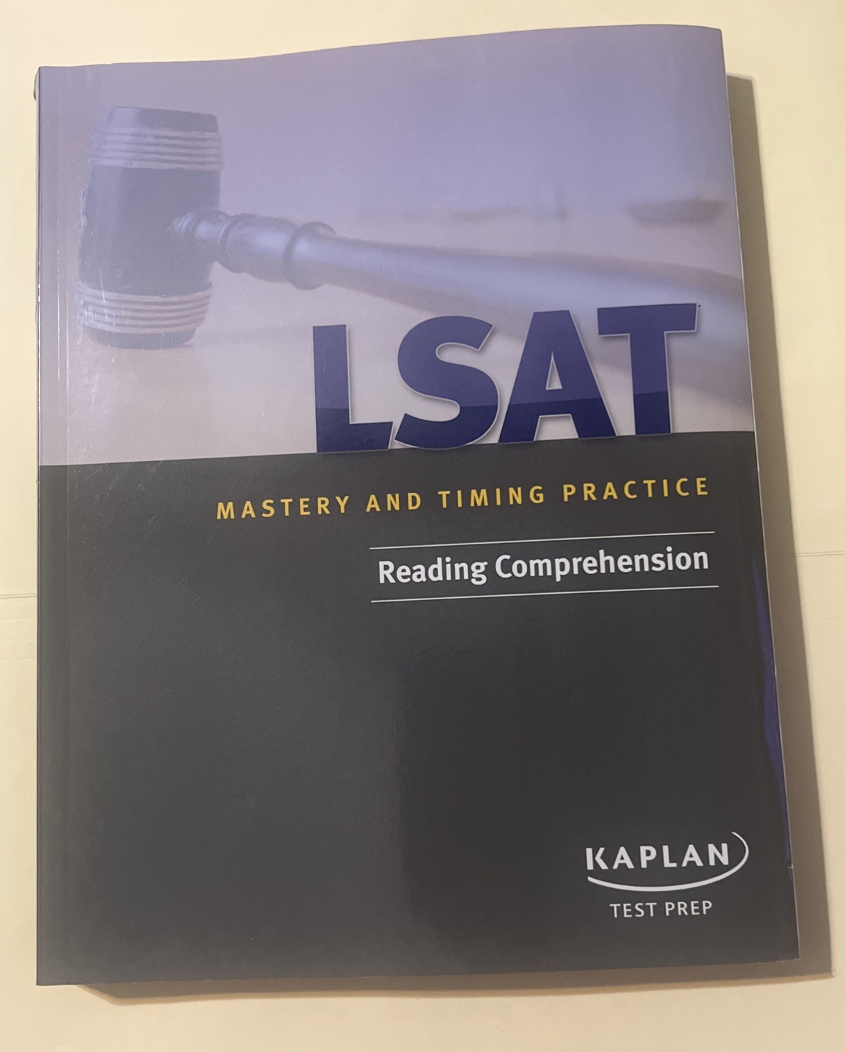 LSAT Lesson Book Kaplan Test Prep Mastery And Timing Practice Logical Reasoning