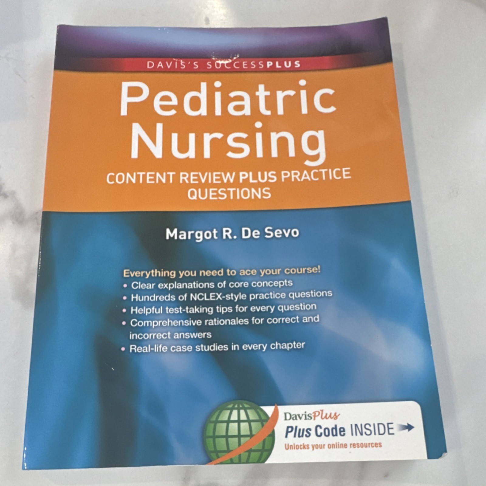 F.A. Davis Pediatric Nursing Content Review Plus Practice Questions De Sevo Book