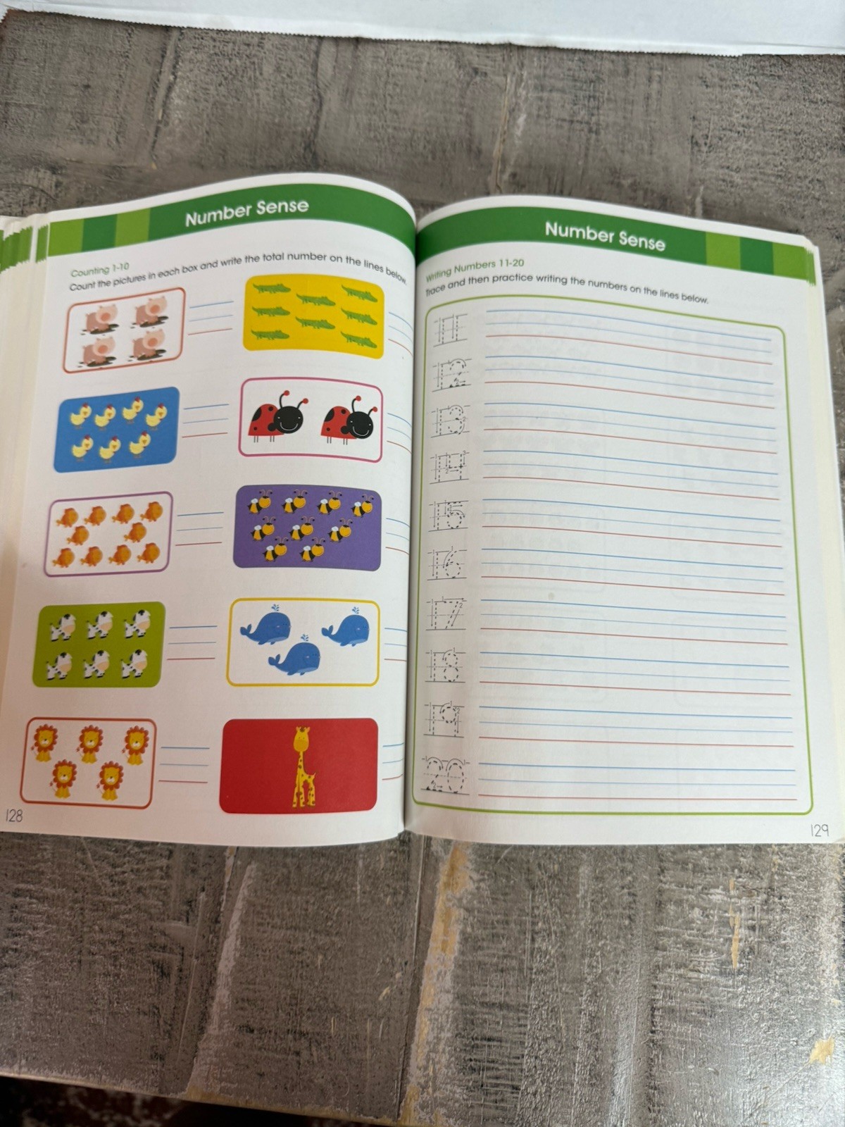 First Grade Workbook Reading, Writing And Math