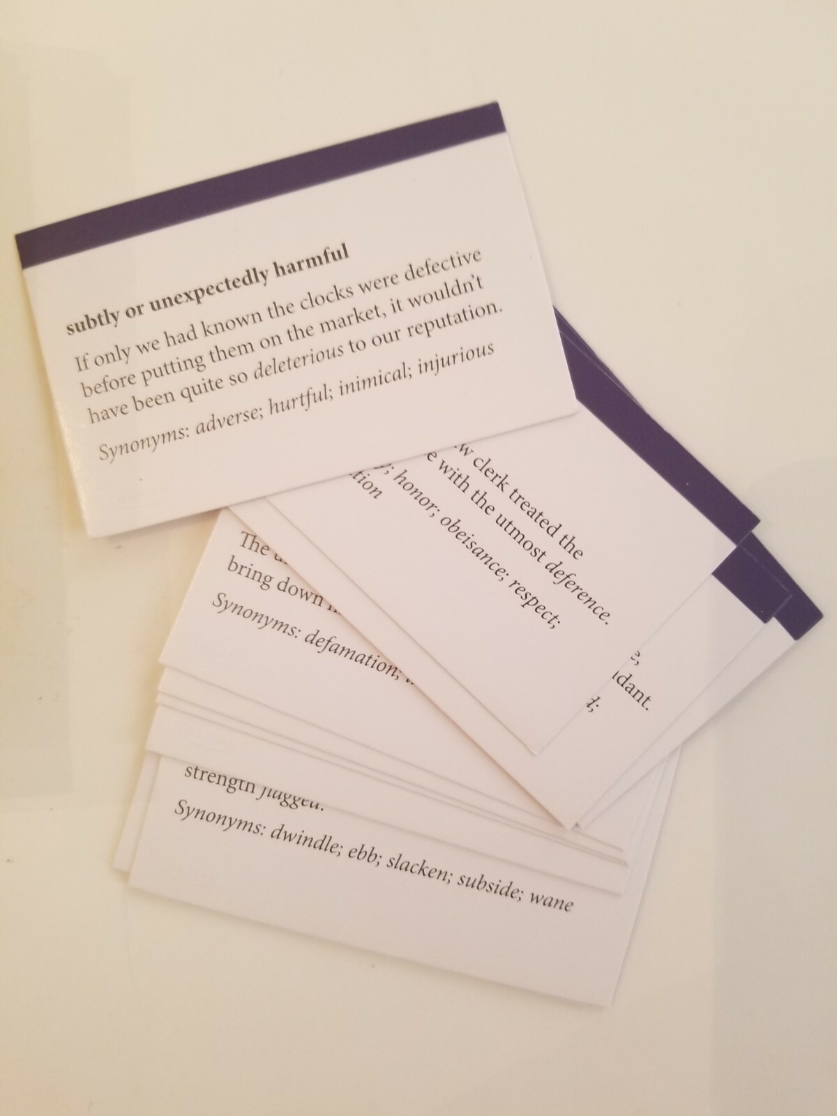 Kaplan Test Prep GRE® Vocabulary Kaplan 500 Flash Cards GRE Practice Study Set