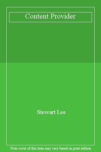 Content Provider By Stewart Lee