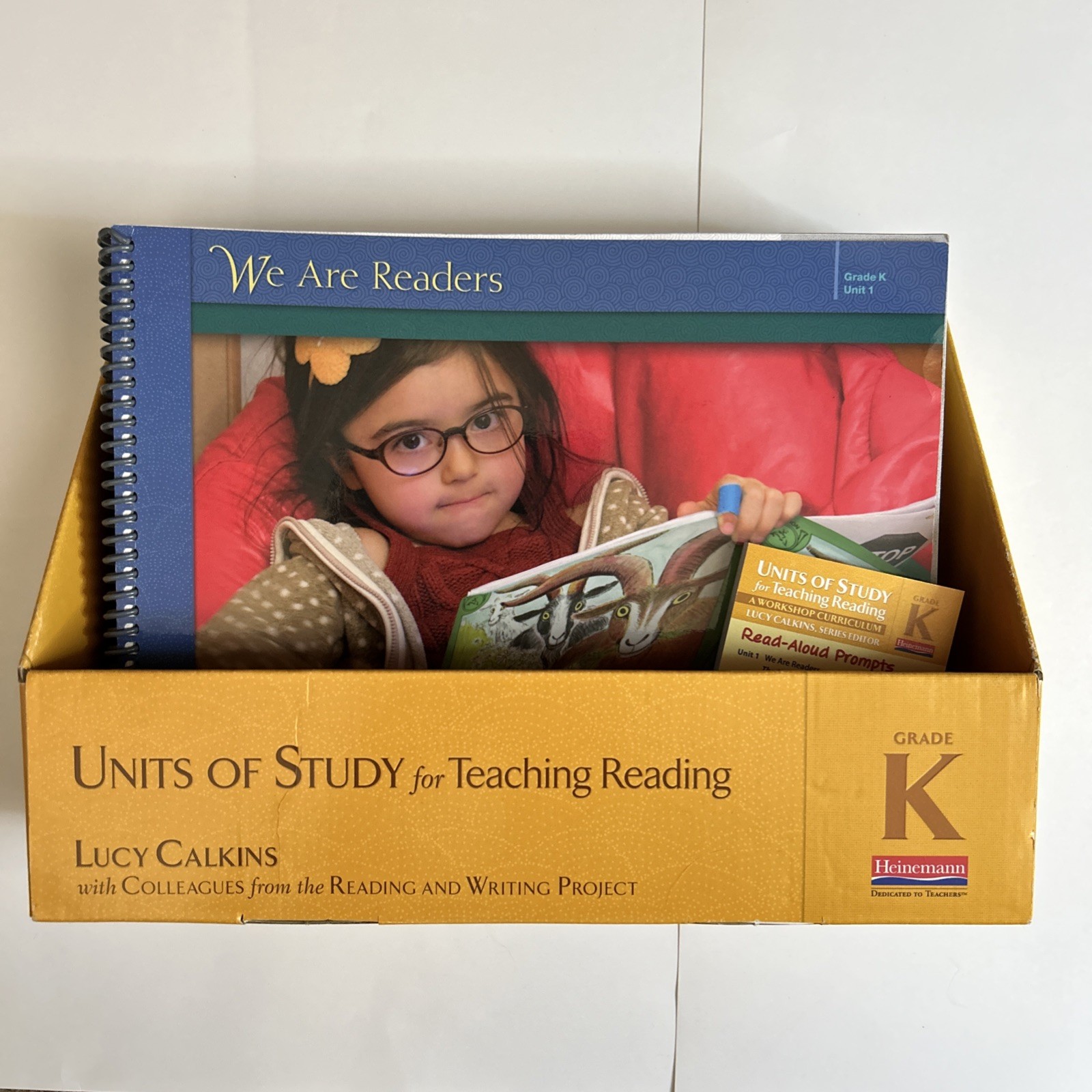 Units of Study for Teaching Reading Grade K — Complete 6 Book Set — Lucy Calkins