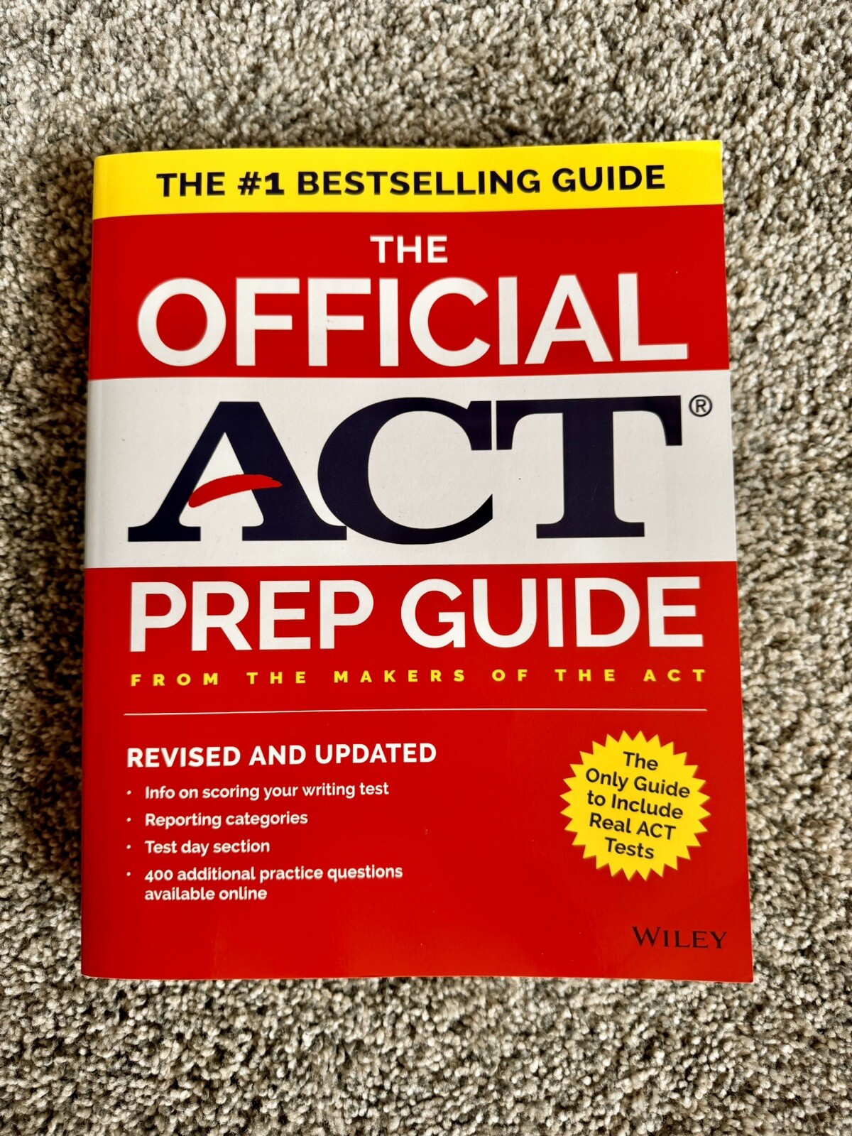 The Official ACT Prep Guide (Includes Practice Tests and Keys) NEW 2017