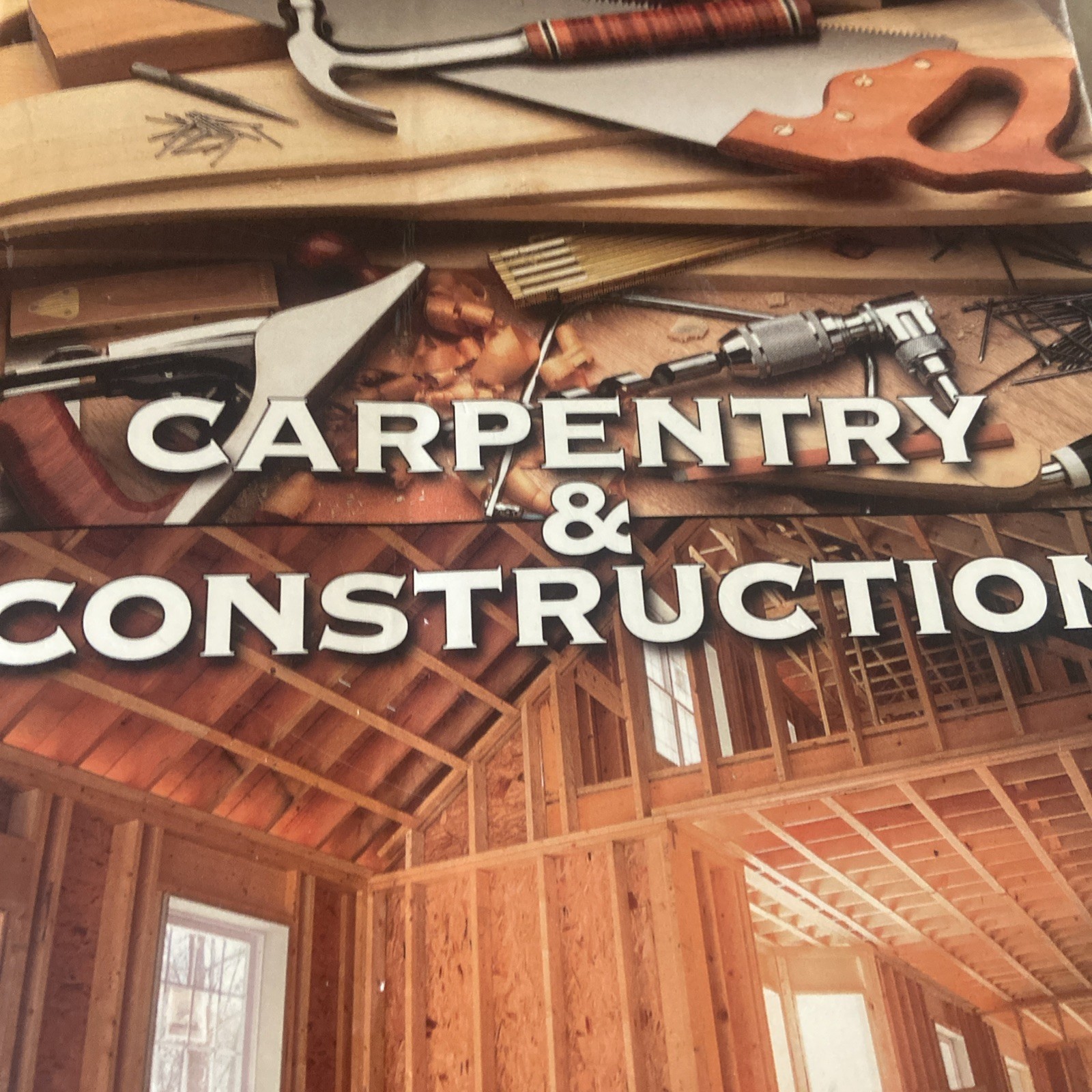 CARPENTRY & CONSTRUCTION Carpentry Building Textbook McGraw-Hill 3rd edition