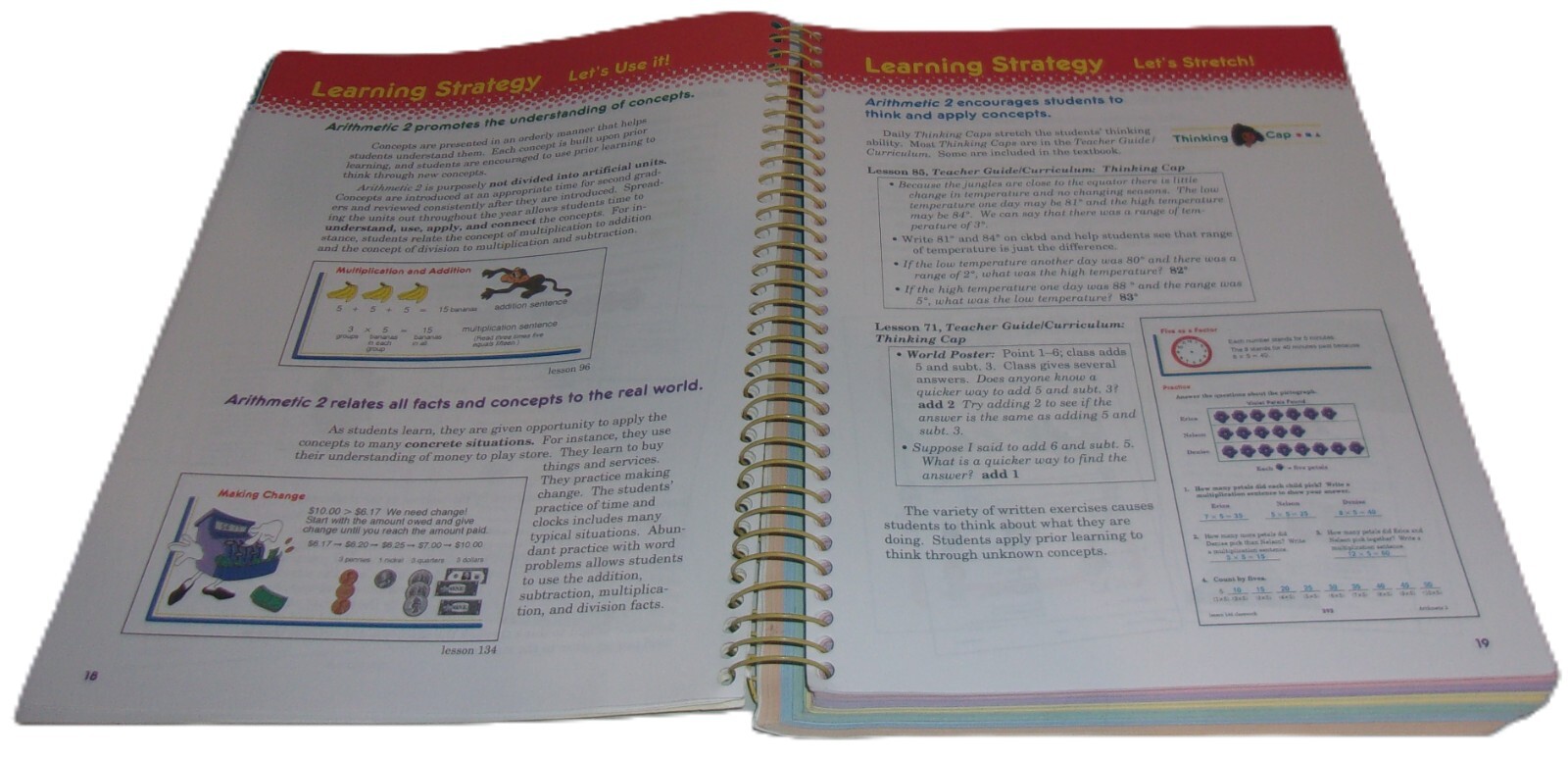 Arithmetic 2 Work-text Teacher Edition, A Beka Book (41718009), 2003