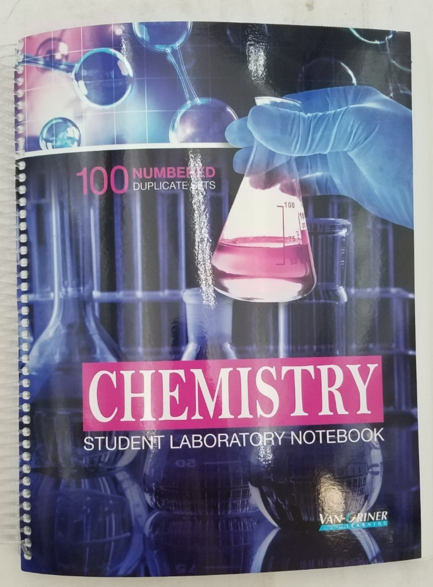 Chemistry Student Laboratory Notebook: 100 Numbered Duplicate Sets_9781645653714