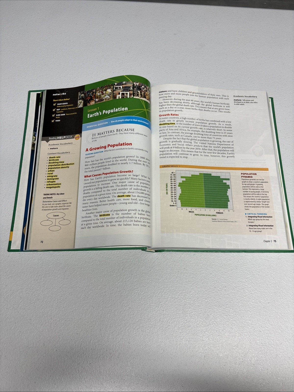 Discovering World Geographic Eastern Hemisphere With World History Grade 6 Book