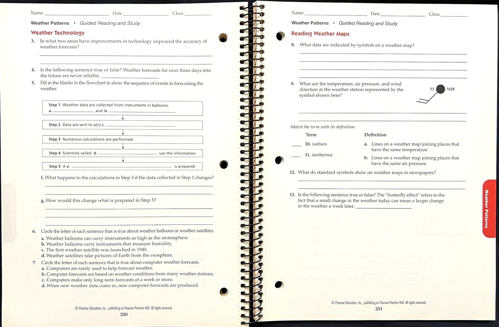 5th – 8th -SCIENCE EXPLORER -WEATHER & CLIMATE – Teaching Resources (All in One)