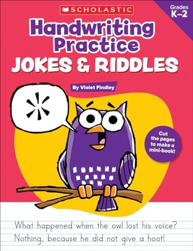 Handwriting Practice: Jokes & Riddles, Findley, Violet