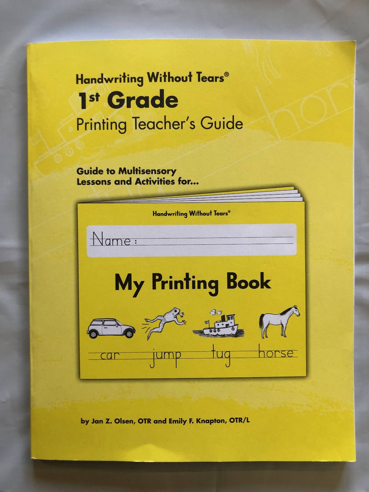 HANDWRITING WITHOUT TEARS – (1) one – TEACHER MAUAL 1st Grade
