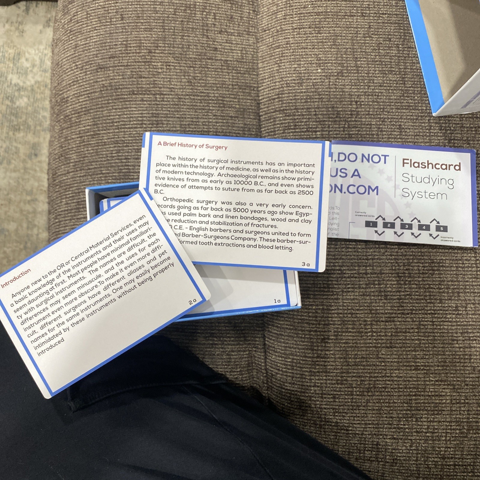 Surgical Instruments Flashcards for Technologists Exam REVISA 300 Cards