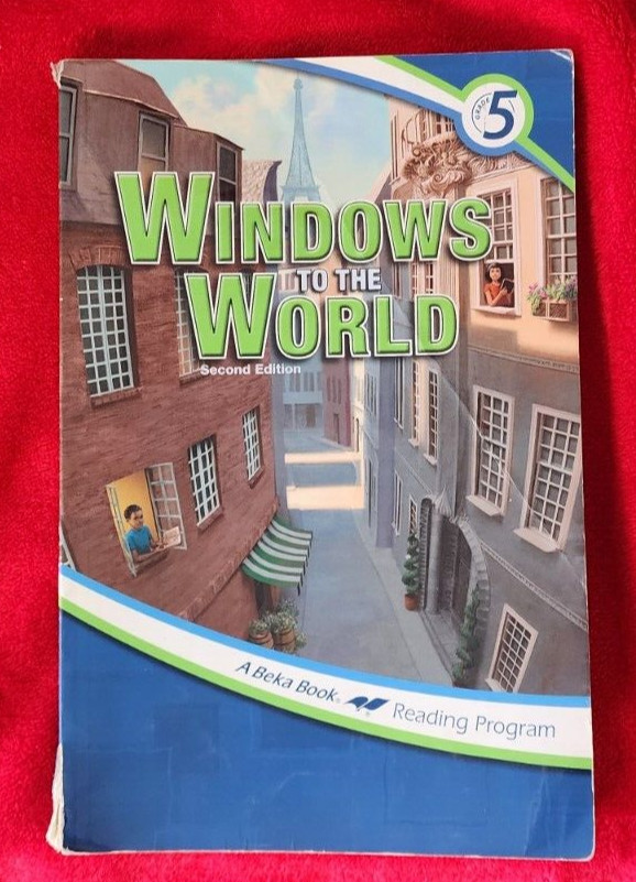 Abeka A Beka Book WINDOWS TO THE WORLD 2nd 5th Grade 5 Reading pb 13493701 d