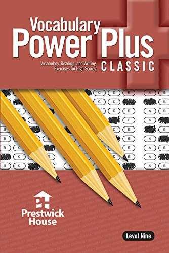 Vocabulary Power Plus Classic Level – Paperback, by Daniel A. Reed – Very Good q
