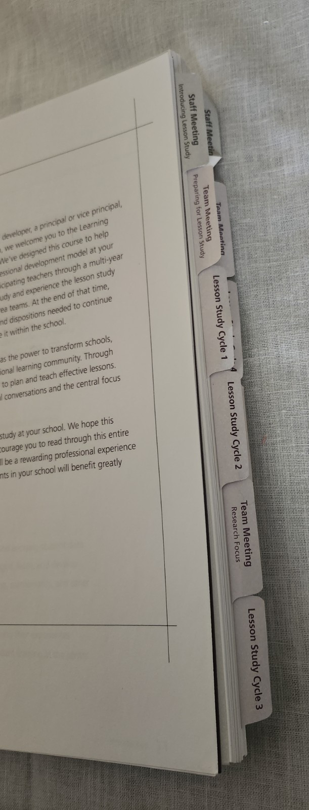 Learning Lesson Study Course Facilitator’s Package Grade K-12 Manual + Lessons +