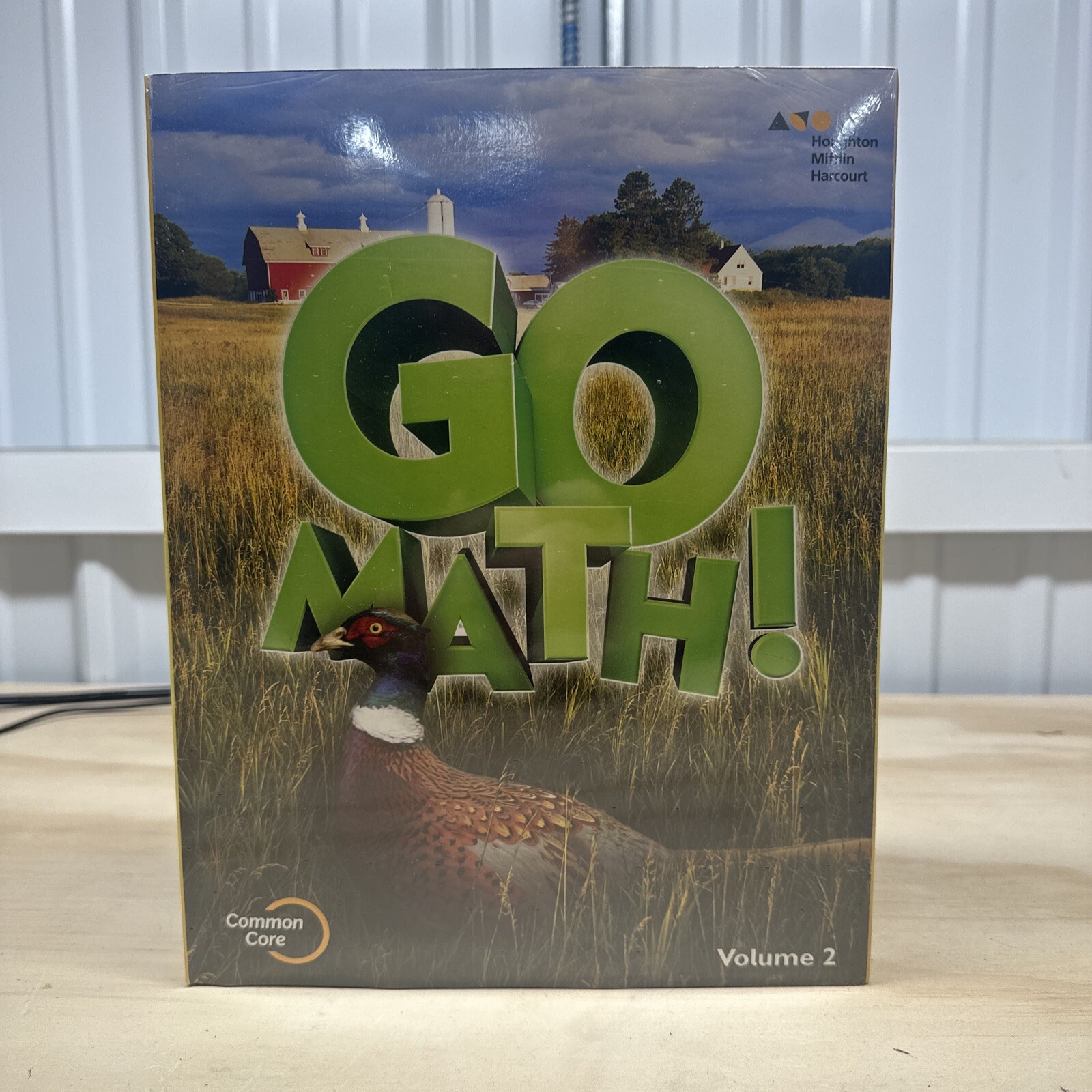 GO MATH! Vol 1 & 2 Grade 5 Student Workbook Houghton Mifflin Harcourt 2017 Paper