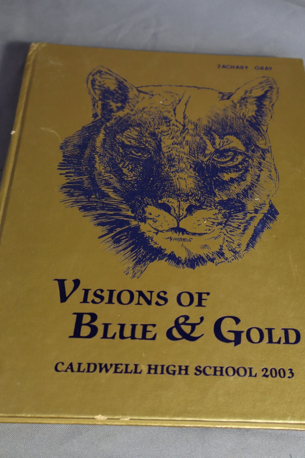 YEARBOOK 2003 CALDWELL HIGH SCHOOL CALDWELL IDAHO COUGARS