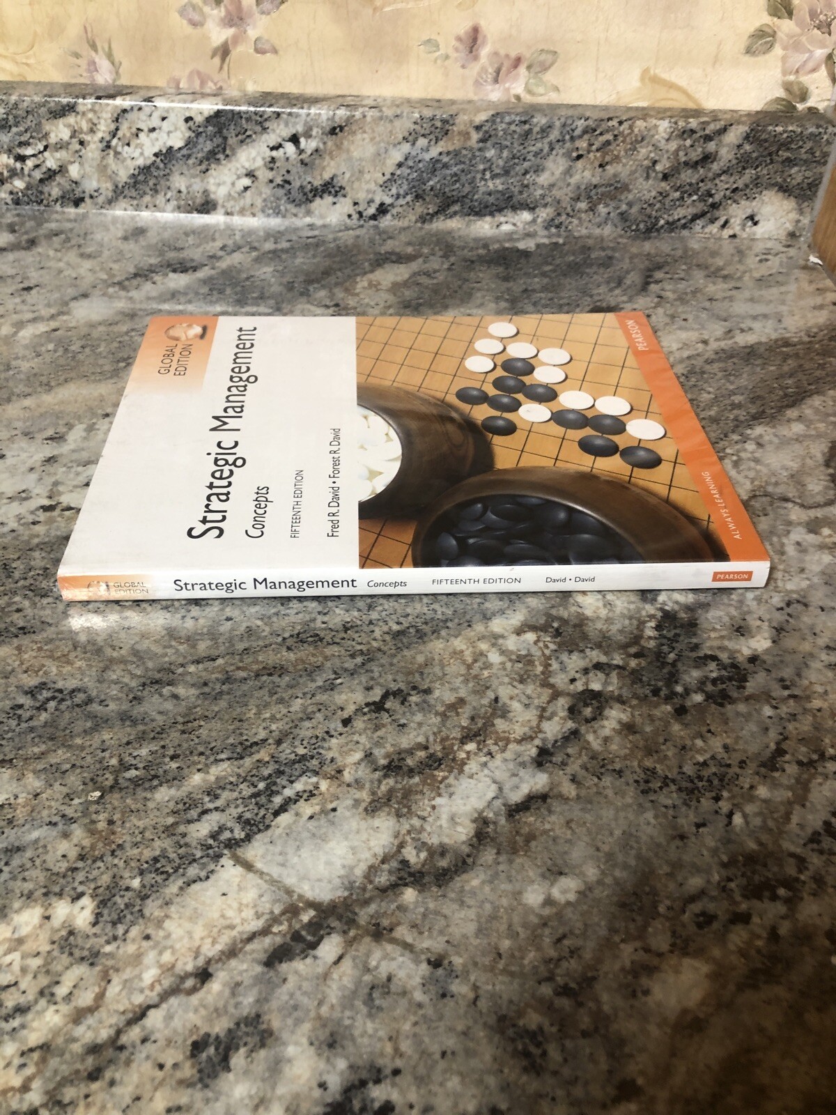 New Pearson Strategic Management Concepts 15th Global Edition