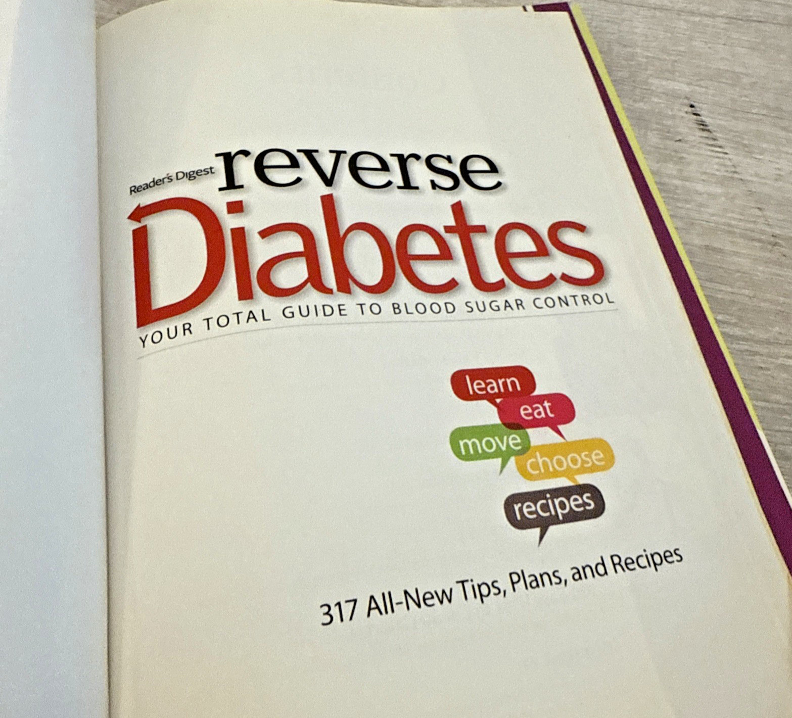 Reader’s Digest Reverse Diabetes Your Total Guide To Blood Sugar Control Learn