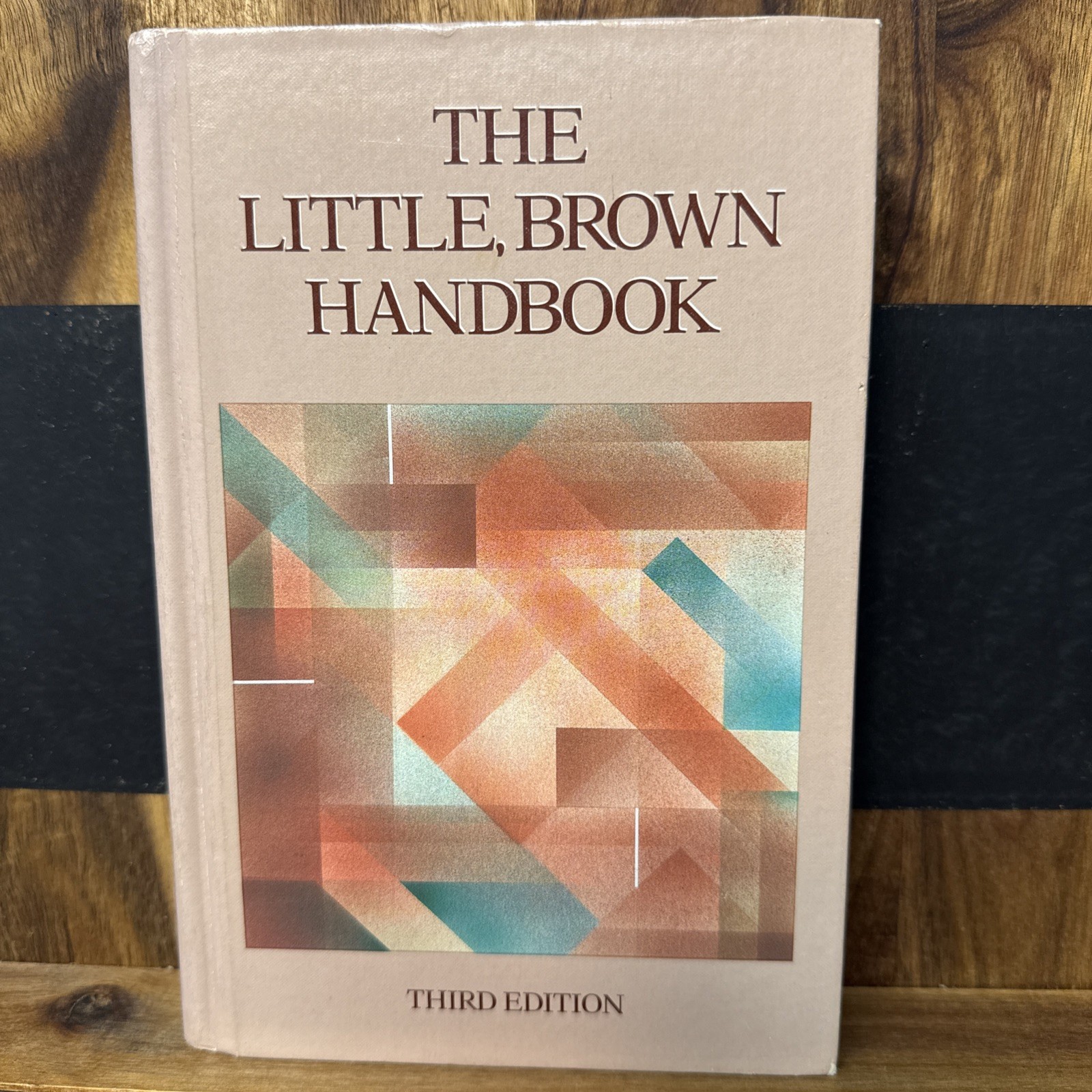 The Little, Brown Handbook – 3rd Ed 1986 – Fowler Hardcover Excellent