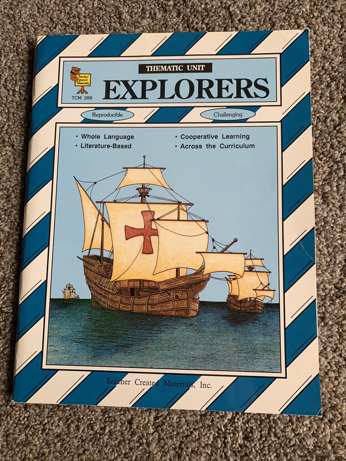 Homeschool-Class Explorers Thematic Unit & The Worlds Great Explorers Lot Of 2