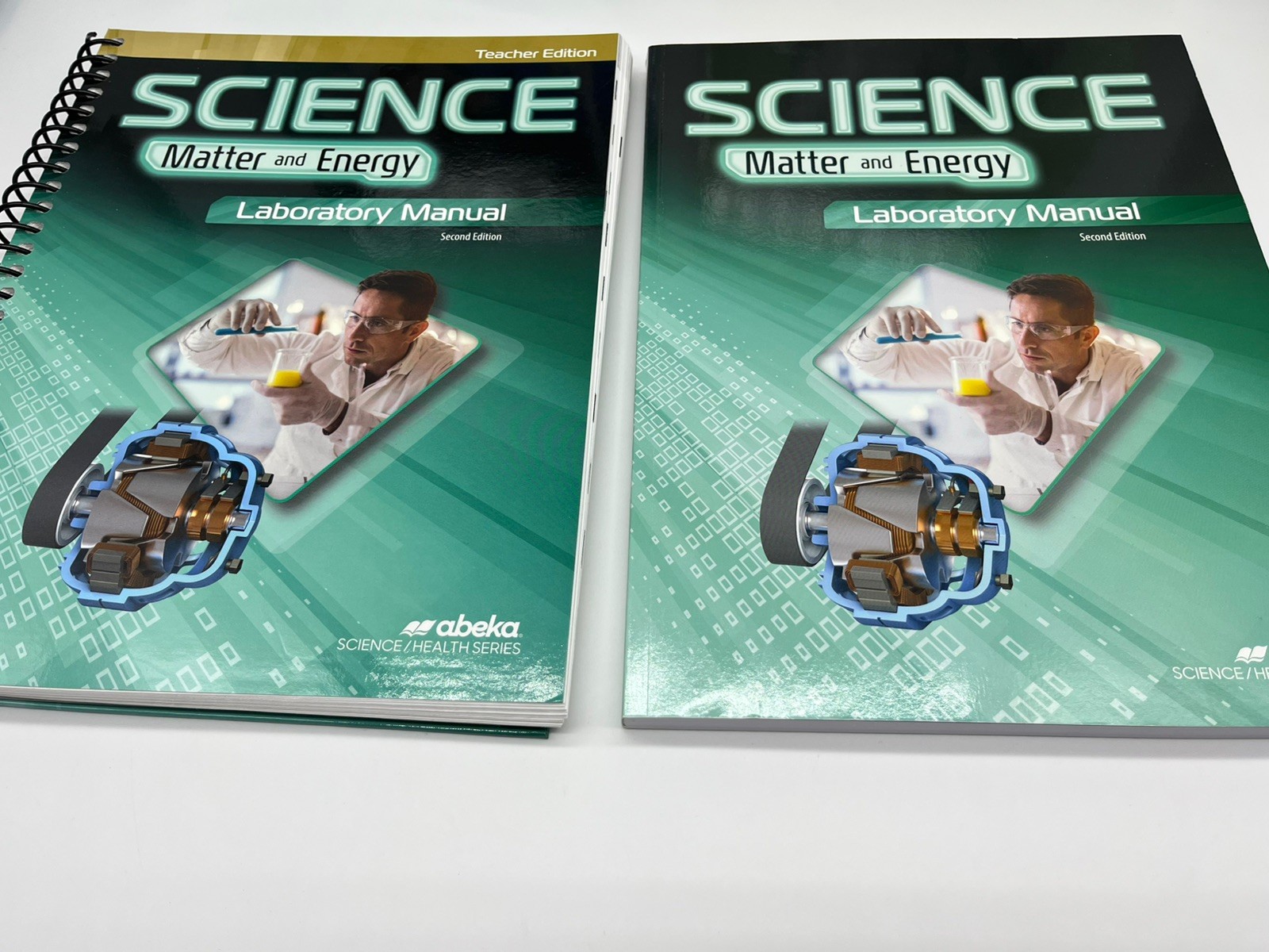 Abeka Science Matter & Energy Set w. Keys, Lab bks, 9th GR, Homeschool / School