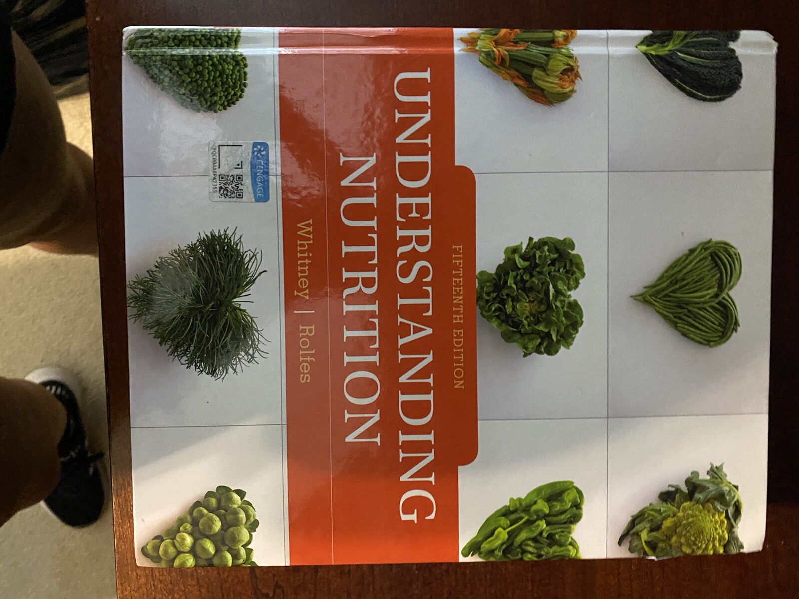 “Understanding Nutrition” fifteenth edition by Whitney and Rolfes. 15th Edition