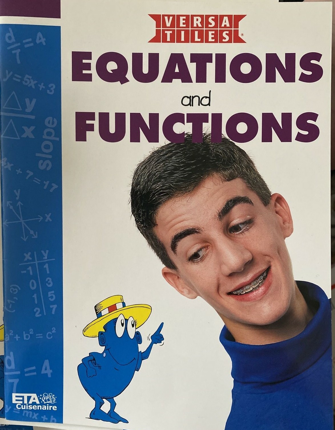 ETA Versa Tiles Math Lab Level 7 Equations and Functions Versatiles