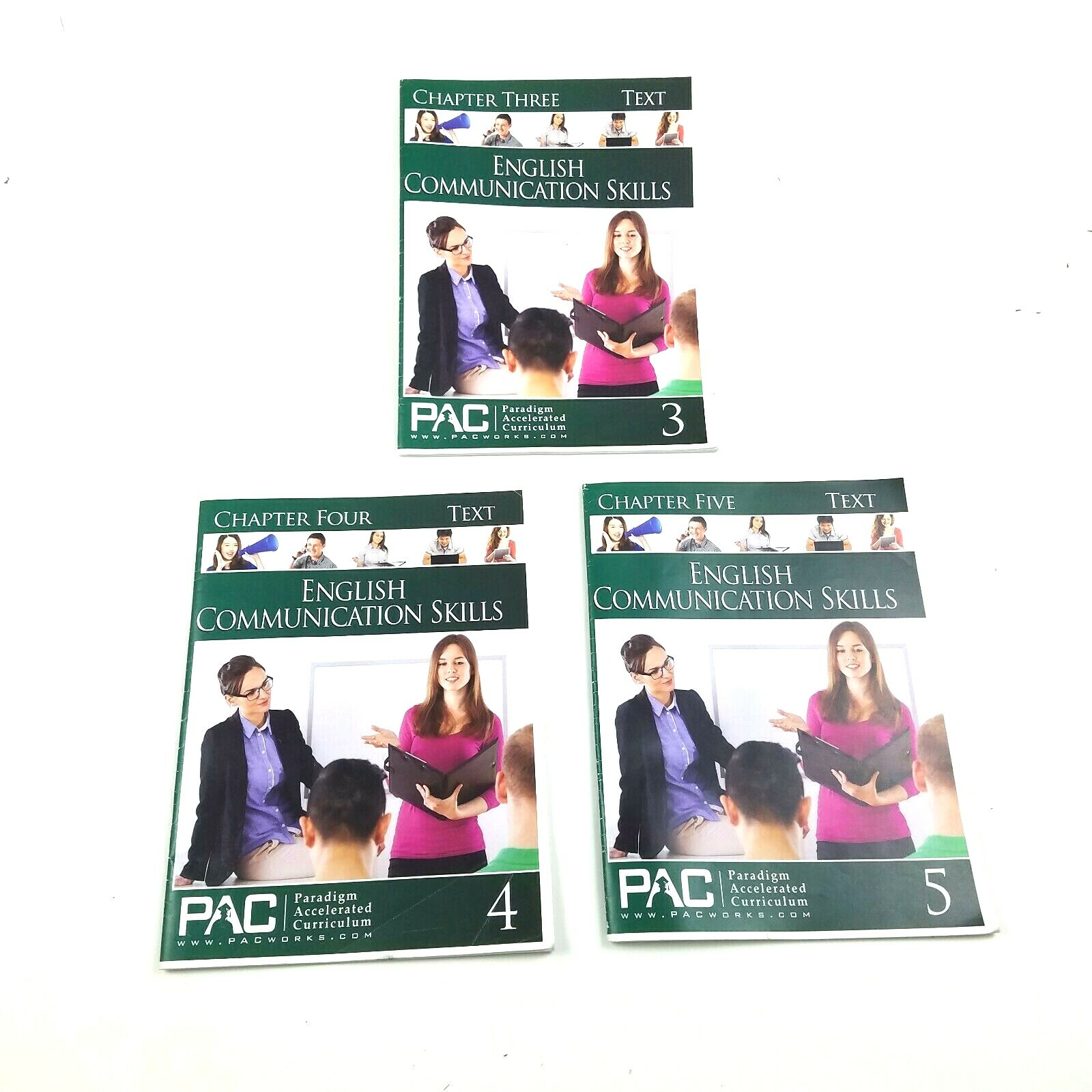 English Communication Skills PAC Paradigm Accelerated Curriculum Chapters 3 4 5