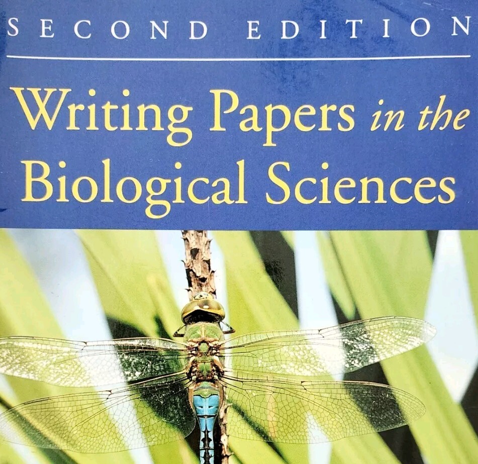 1997 Writing Papers In Biological Sciences 2nd Edition Educational Book PB C84