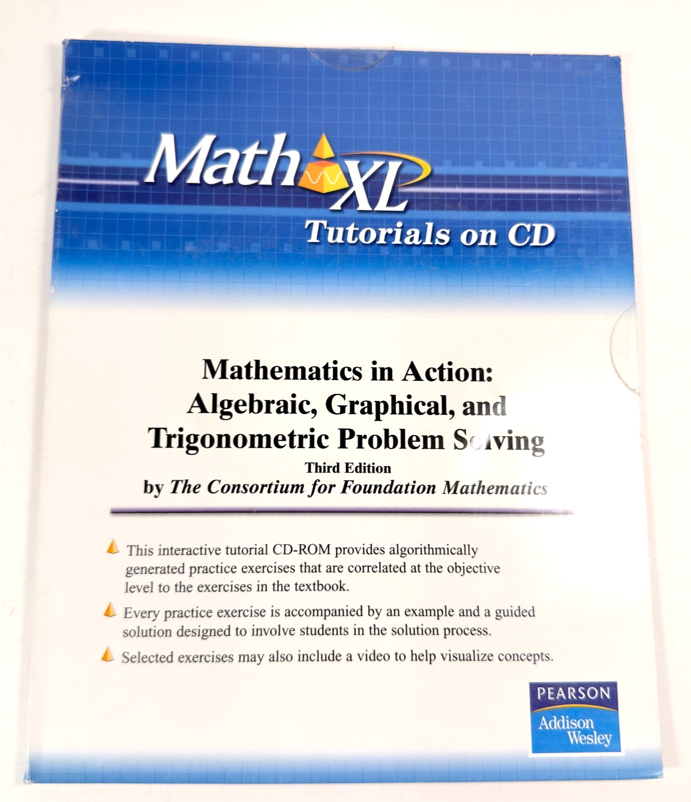 Math in Action Tutorials on CD Algebraic, Graphical, & Trig 2008 0321446453