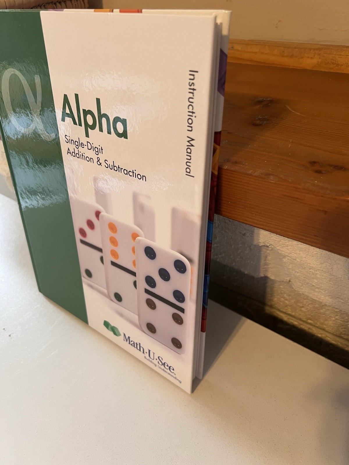 Math U See Alpha Instruction Manual Textbook Single Digit Addition & Subtraction