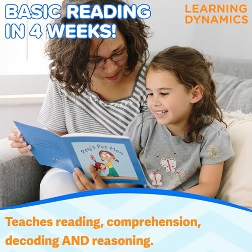 4-Week Reading & Writing Program – 53 Books, Teaching Manual, Flashcards & More!