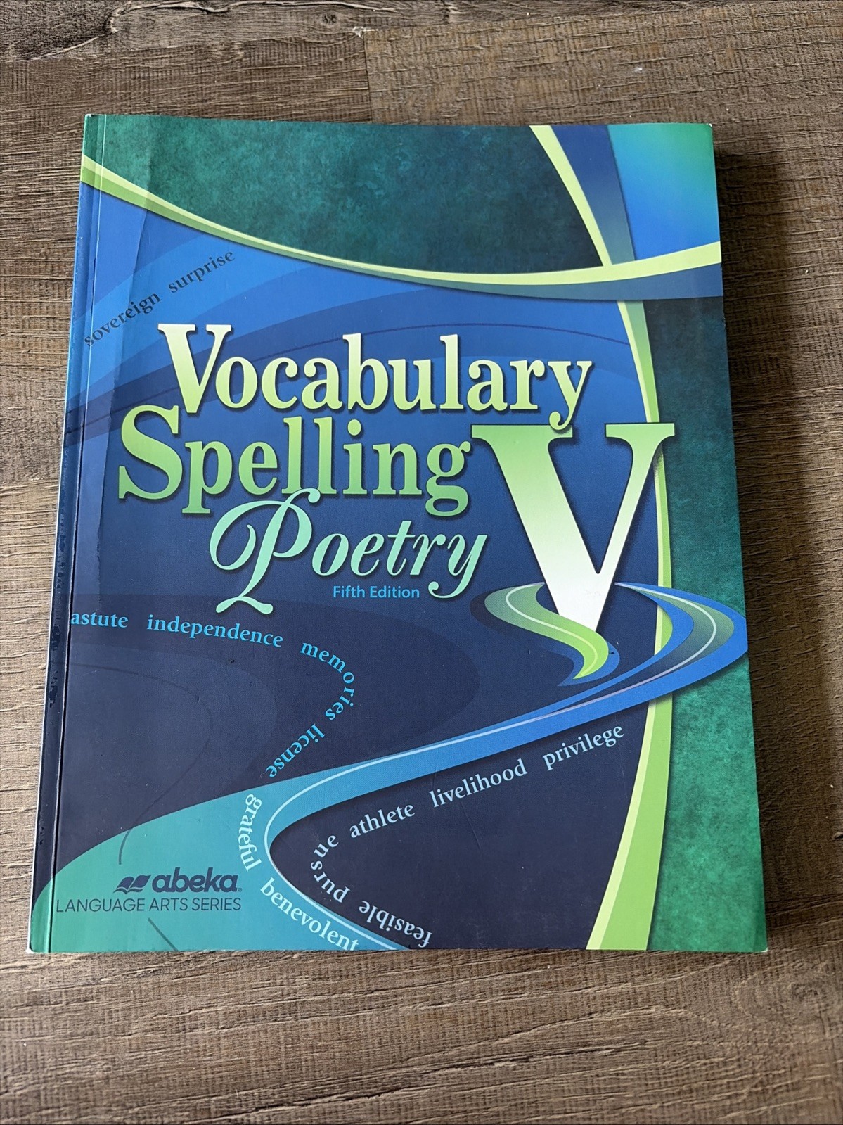 Abeka Grade 11 English Vocabulary Spelling Poetry V Fifth Edition Student Book