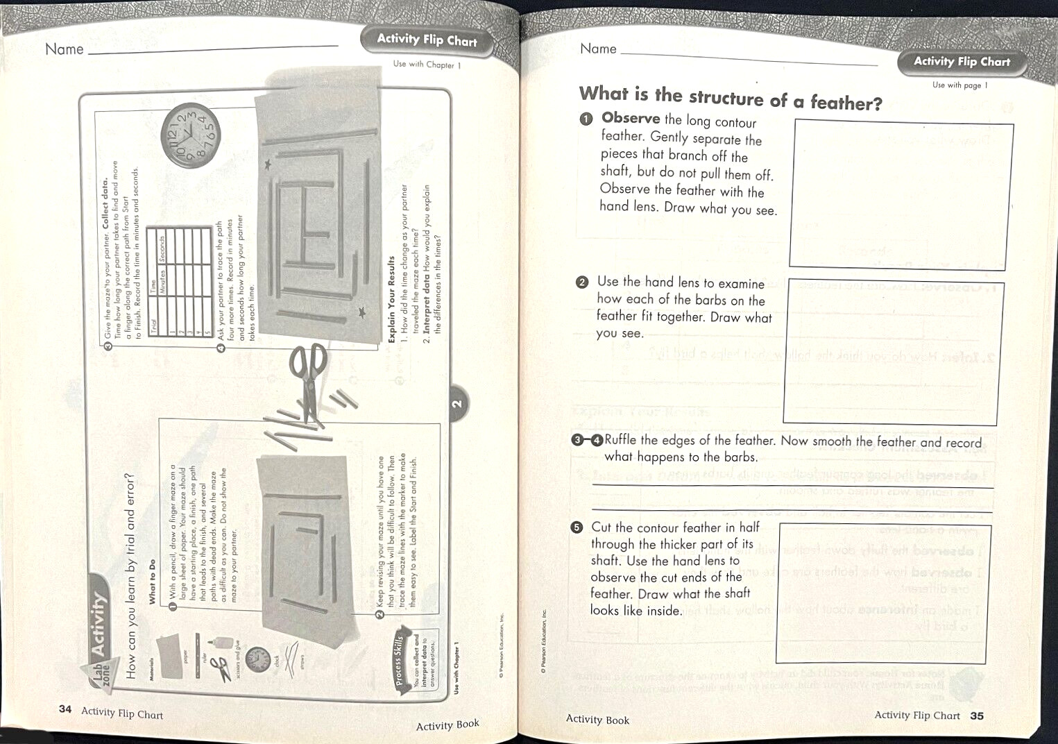 4th Grade – SCIENCE – ACTIVITY BOOK – STUDENT EDITION (2006, Foresman)