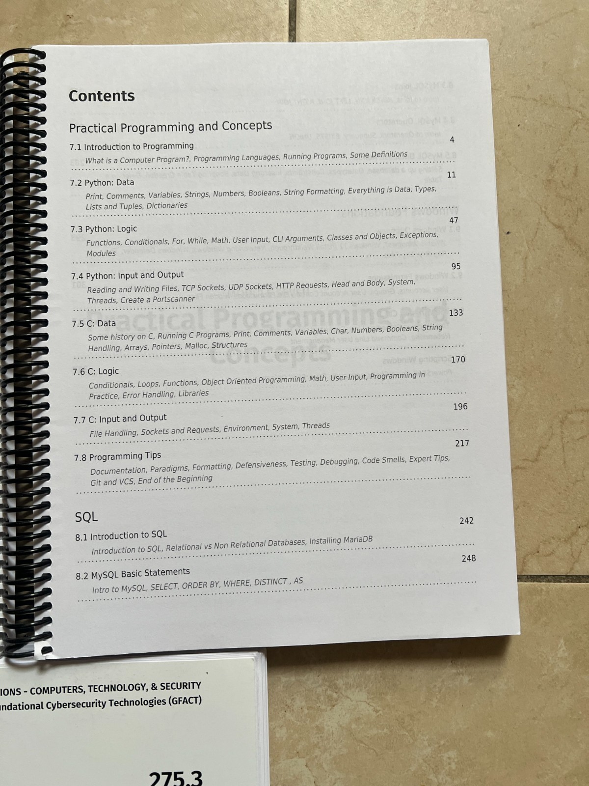 SANS SEC 275 2021 Foundations – Computers, Technology, & Security, GIAC GFACT