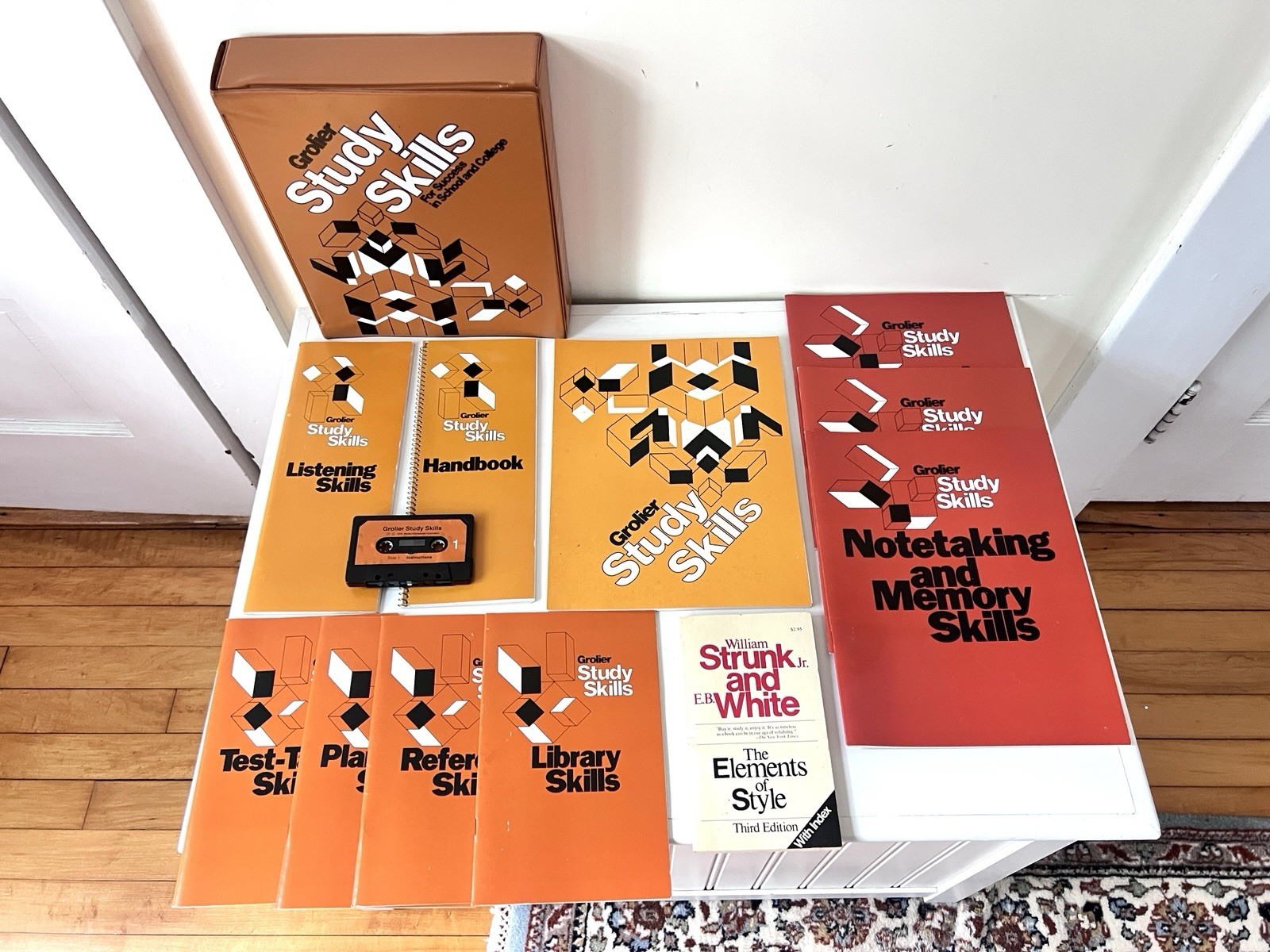 Vintage Unused 1978 Grolier School College Study Skills Book Set – Read