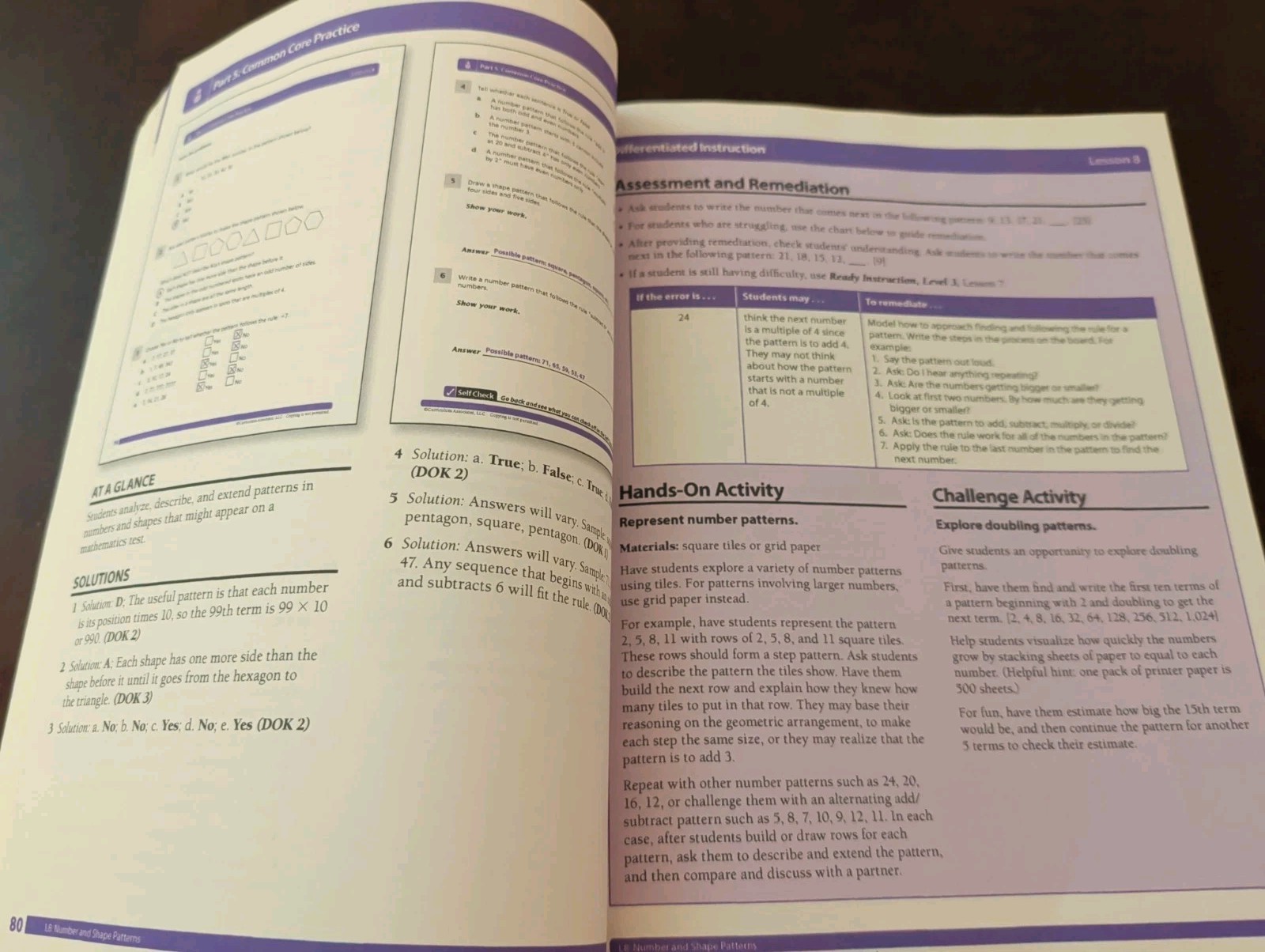 READY COMMON CORE 2014, MATHEMATICS TEACHER RESOURCE BOOK