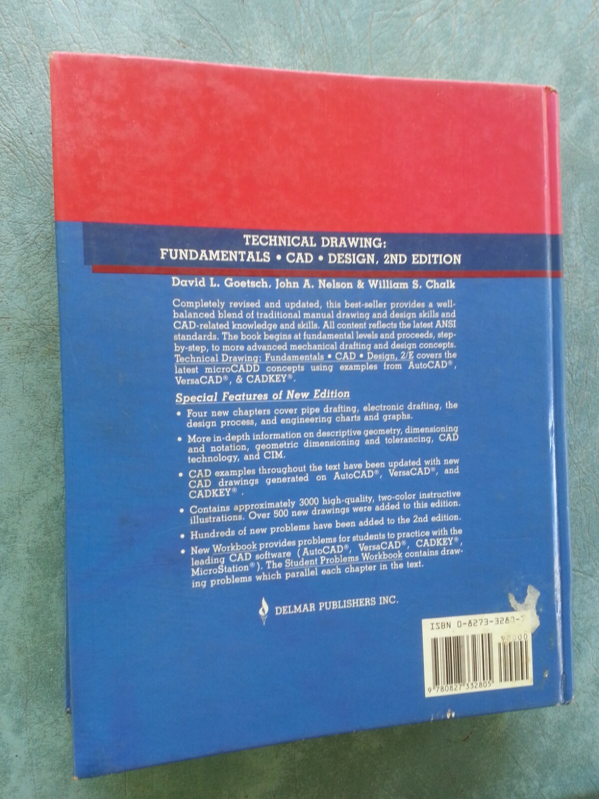Technical Drawing: Fundamentals, CAD, Design by David L Goetsch: Used