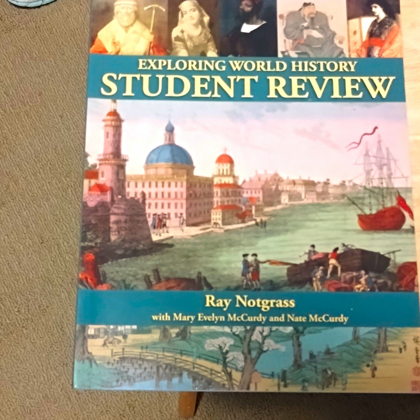 Ray Notgrass Exploring World History Student Review Study Guide Book – History