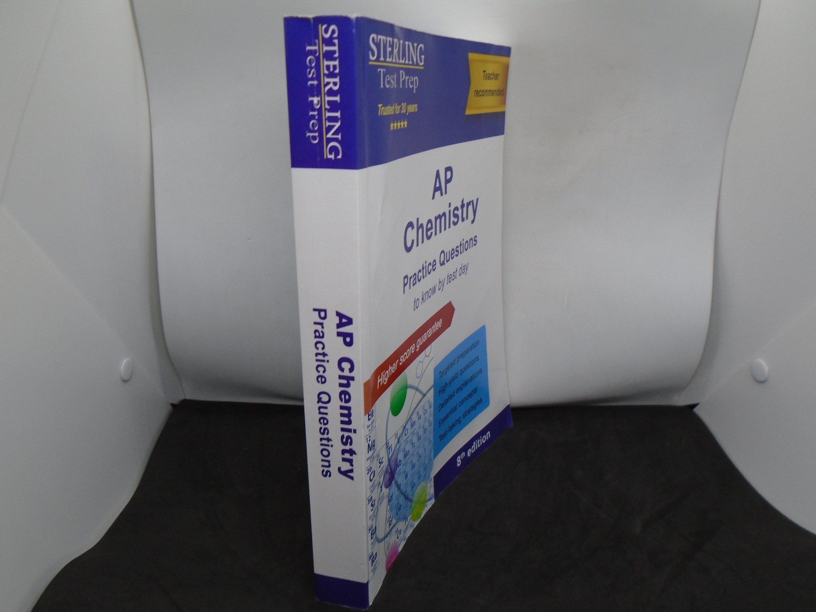 Sterling Test Prep, AP Chemistry Practice Questions, by Sterling Test Prep.
