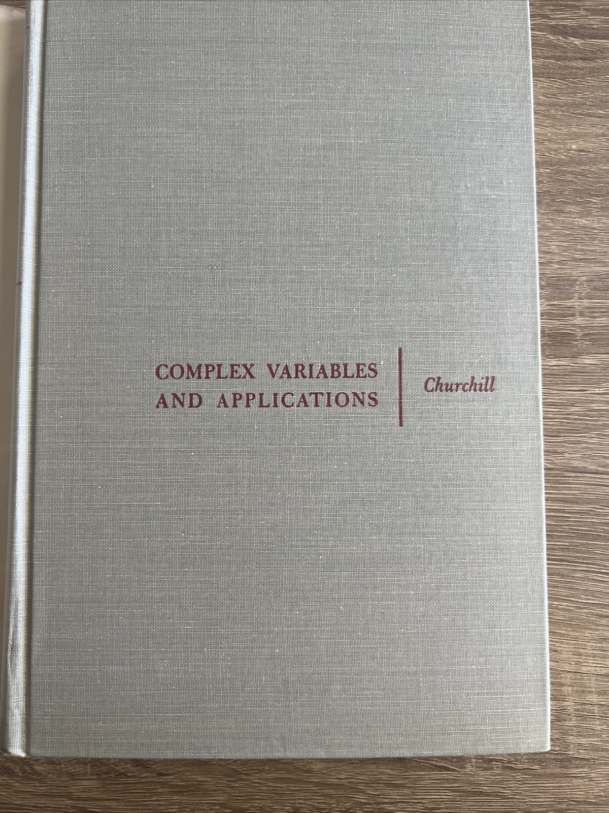 Complex Variables and Applications 2nd Edition with dust jacket 1960