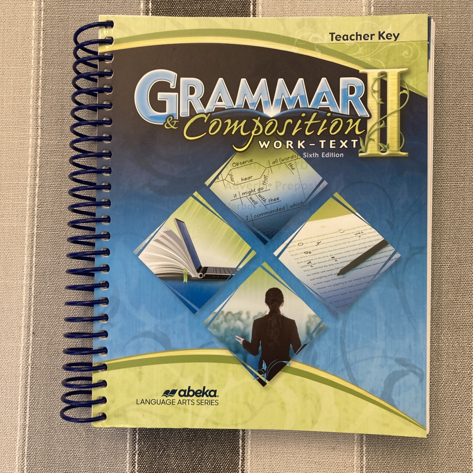NEW ABEKA Grammar & Composition II TEACHER KEY for Work-text worktext 8th Grade