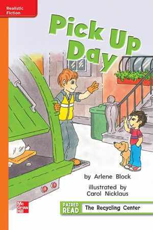 Reading Wonders Leveled Reader Pick Up Day: – Spiral-bound – Very Good