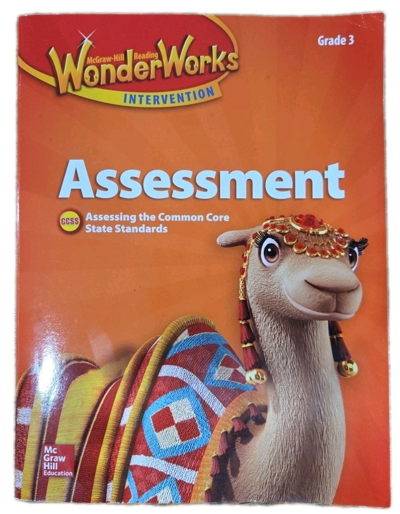 Wonderworks Intervention Assessment Gr. 3 Common Core McGraw-Hill Education