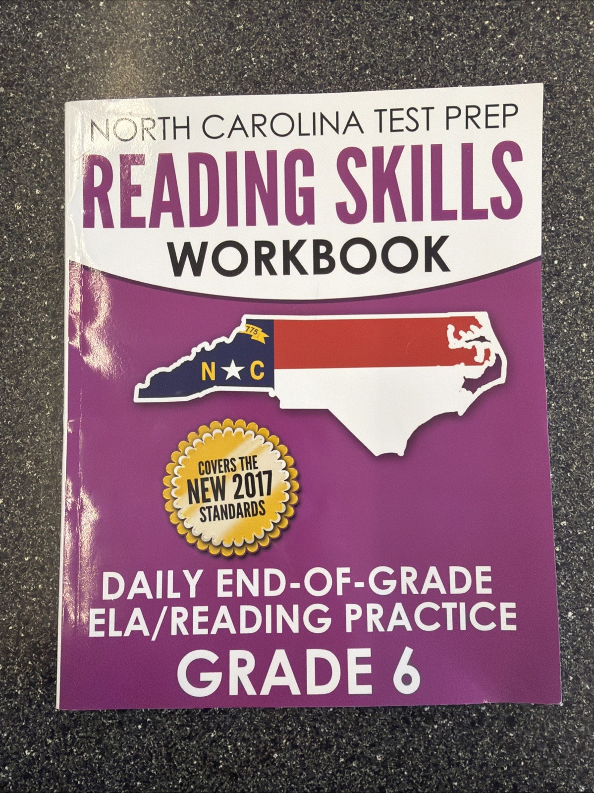 North Carolina Test Prep Reading Skills Workbook Grade 6 ELA