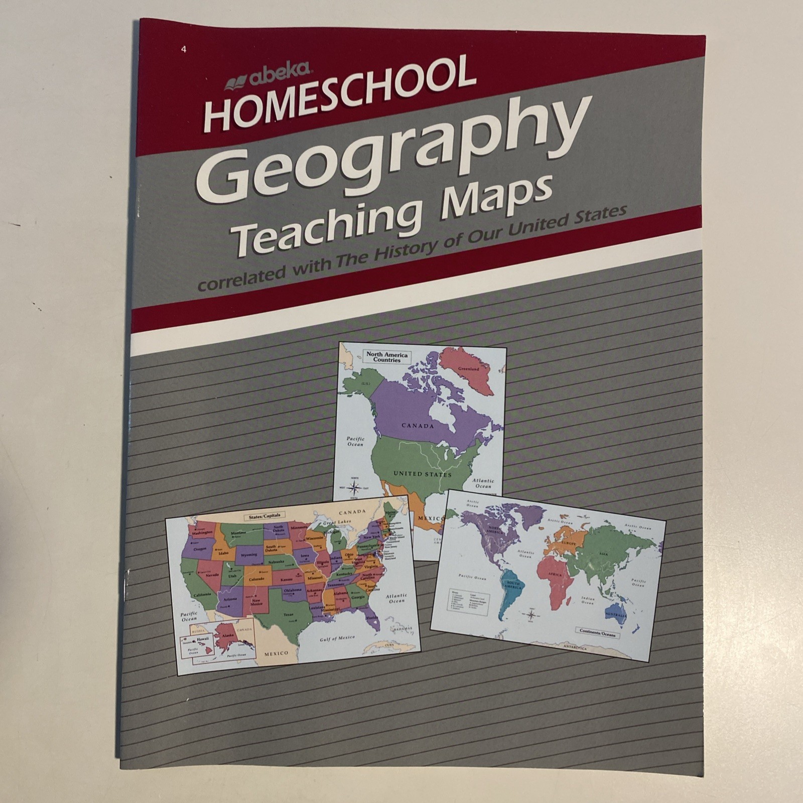 Abeka – Geography Teaching Maps