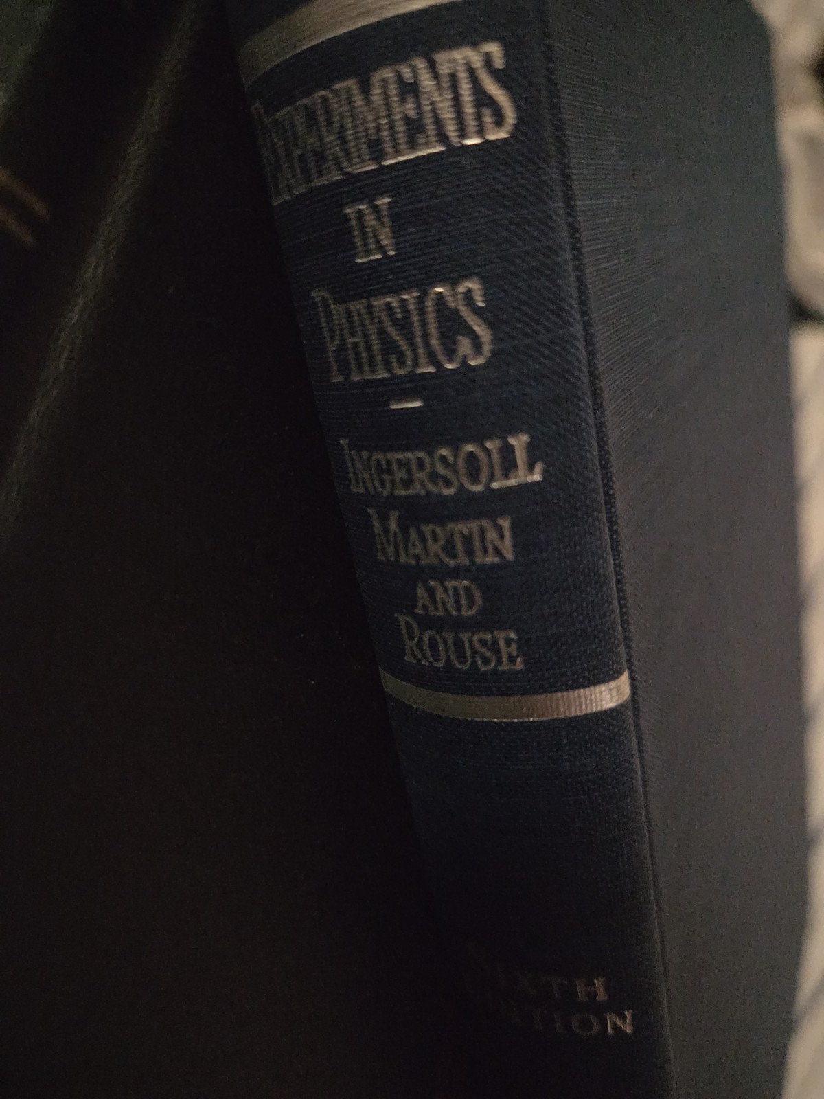 A Laboratory Manual of Experiments in Physics Ingersoll 6th Edition 1953